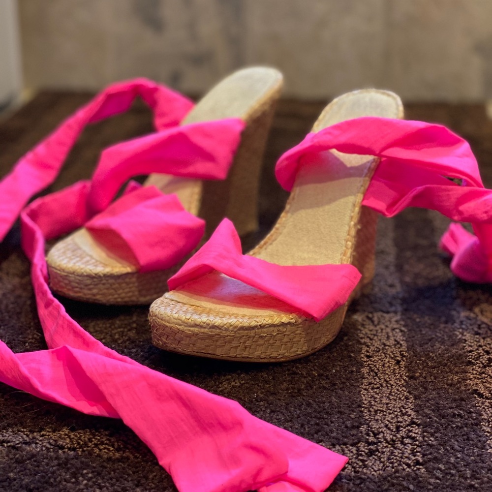 Pazzo platform shoes. Size 6. Made in Brazil